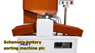 5 Channels Battery Sorting Machine PLC
