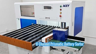 8 Channel Prismatic Battery Sorter