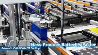 Fully Automatic Prismatic Battery Pack Assembly Line for ESS